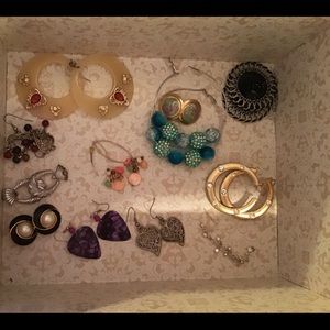 Pierced earring. Mostly vintage, But cute!